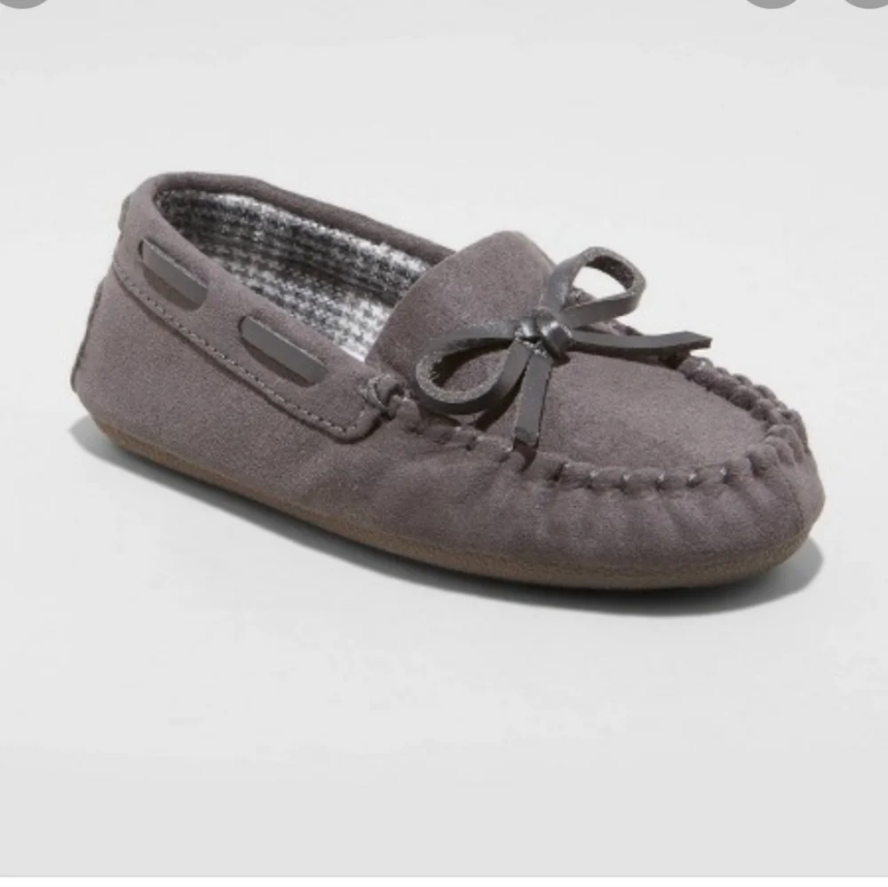 Cat & Jack Toddler Boys Carter Moccasin Slippers